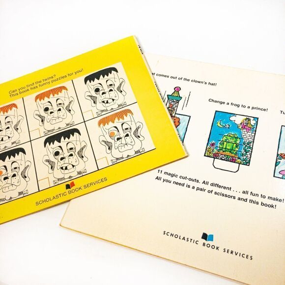 Puzzles, Games, & Magic: Bundle of 5 Vintage Kids’ Books - Picture 10 of 12